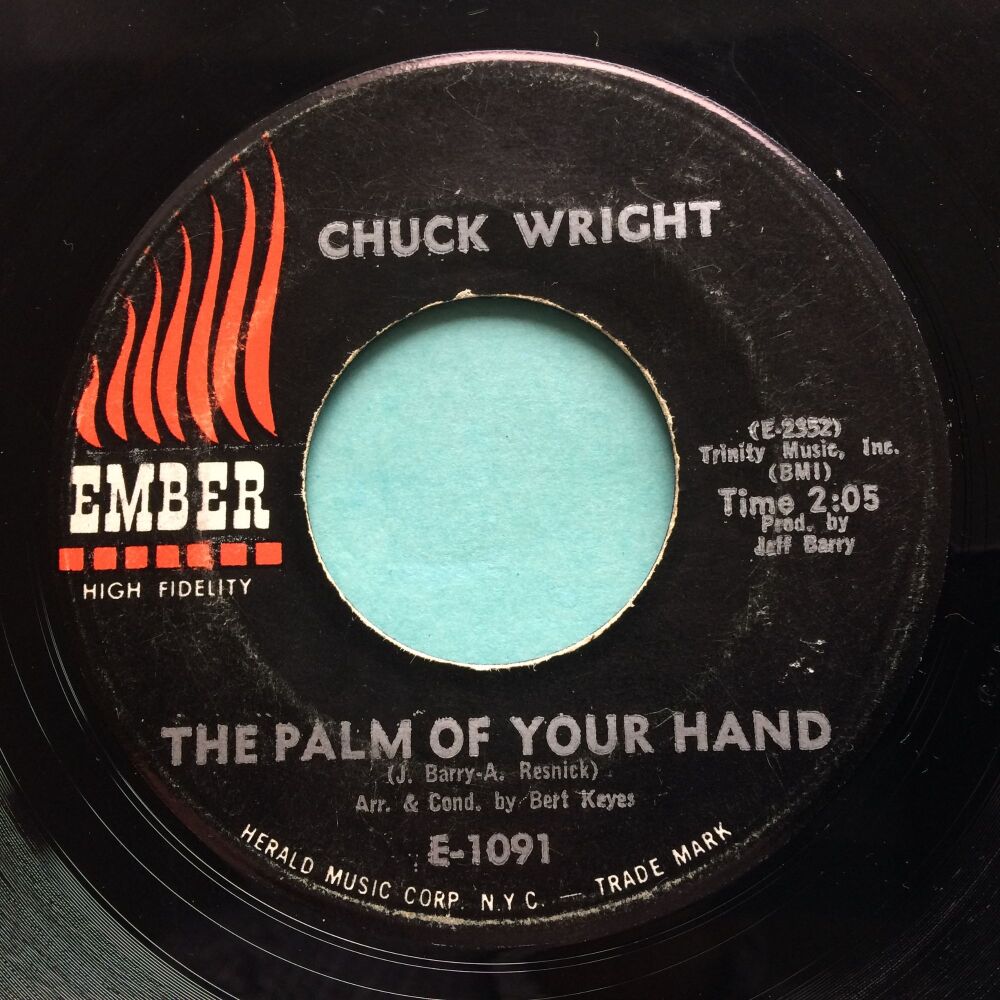 Chuck Wright - Palm of your hand - Ember - VG+