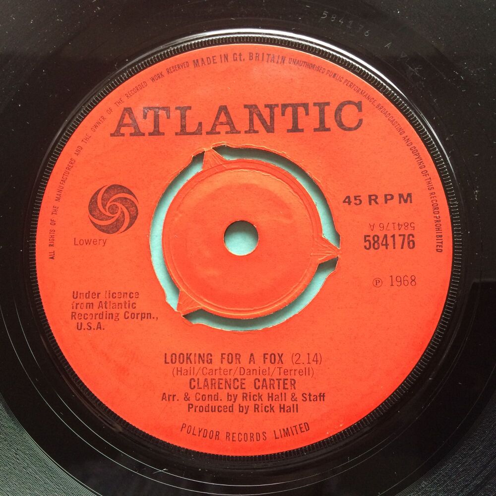 Clarence Carter - Looking for a fox - U.K. Atlantic - Ex-