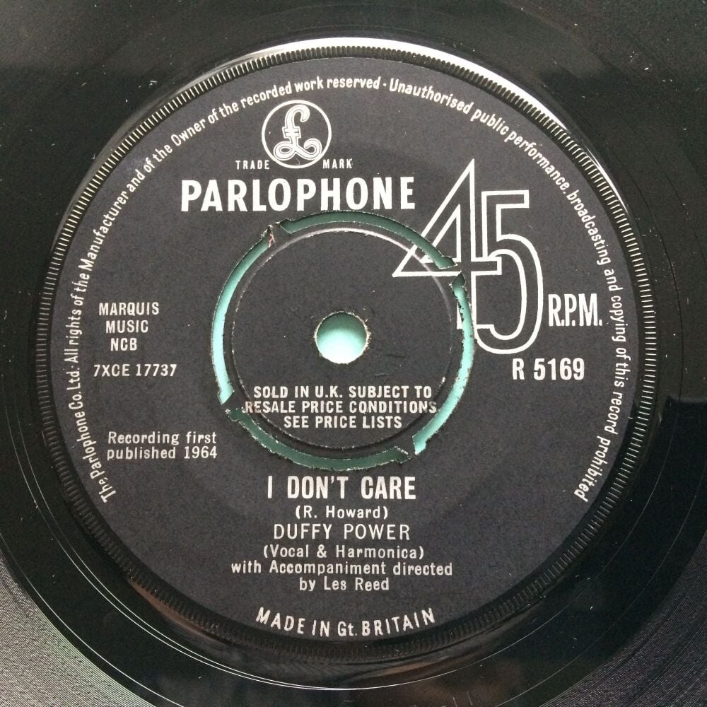 Duffy Power - I don't care - UK Parlophone - Ex
