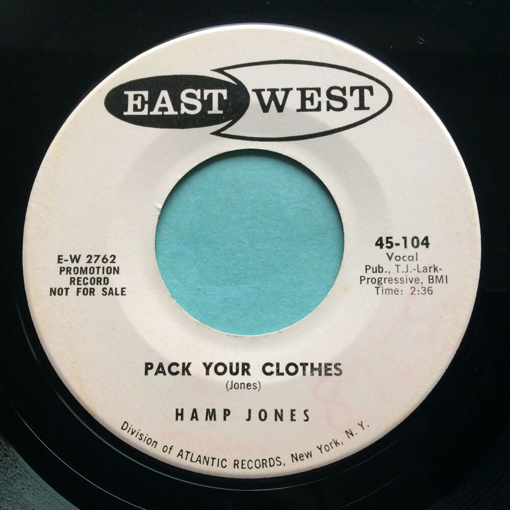Hamp Jones - Pack your clothes - East West promo - Ex-