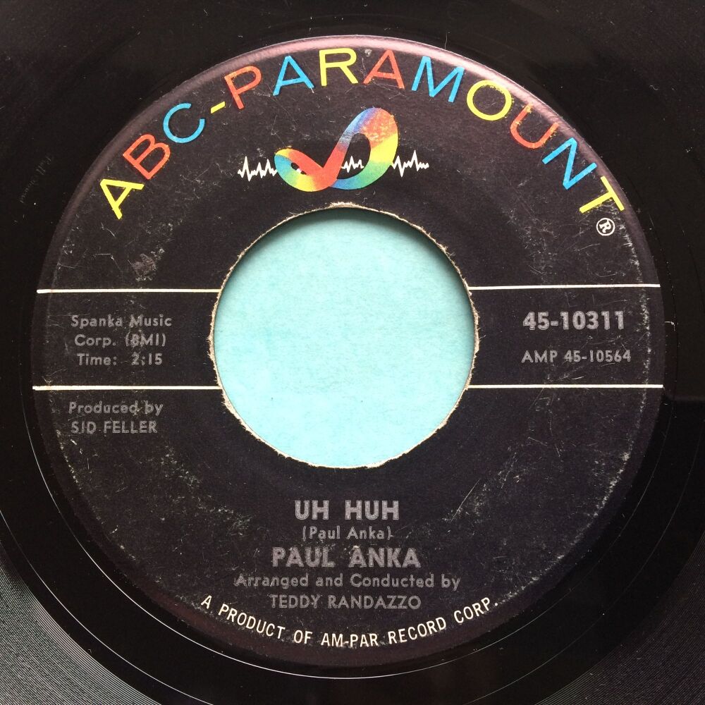 Paul Anka - Uh Huh - ABC - Ex
