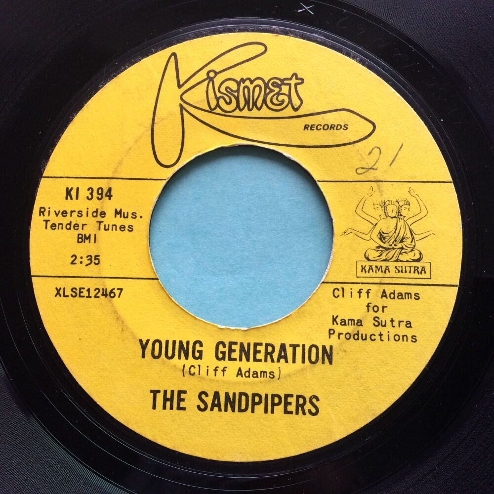 Sandpipers - Young Generation - Kismet - VG+