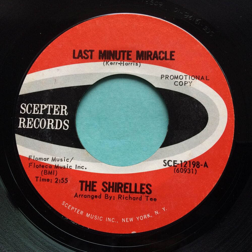 Shirelles - Last minute miracle - Scepter promo - Ex-