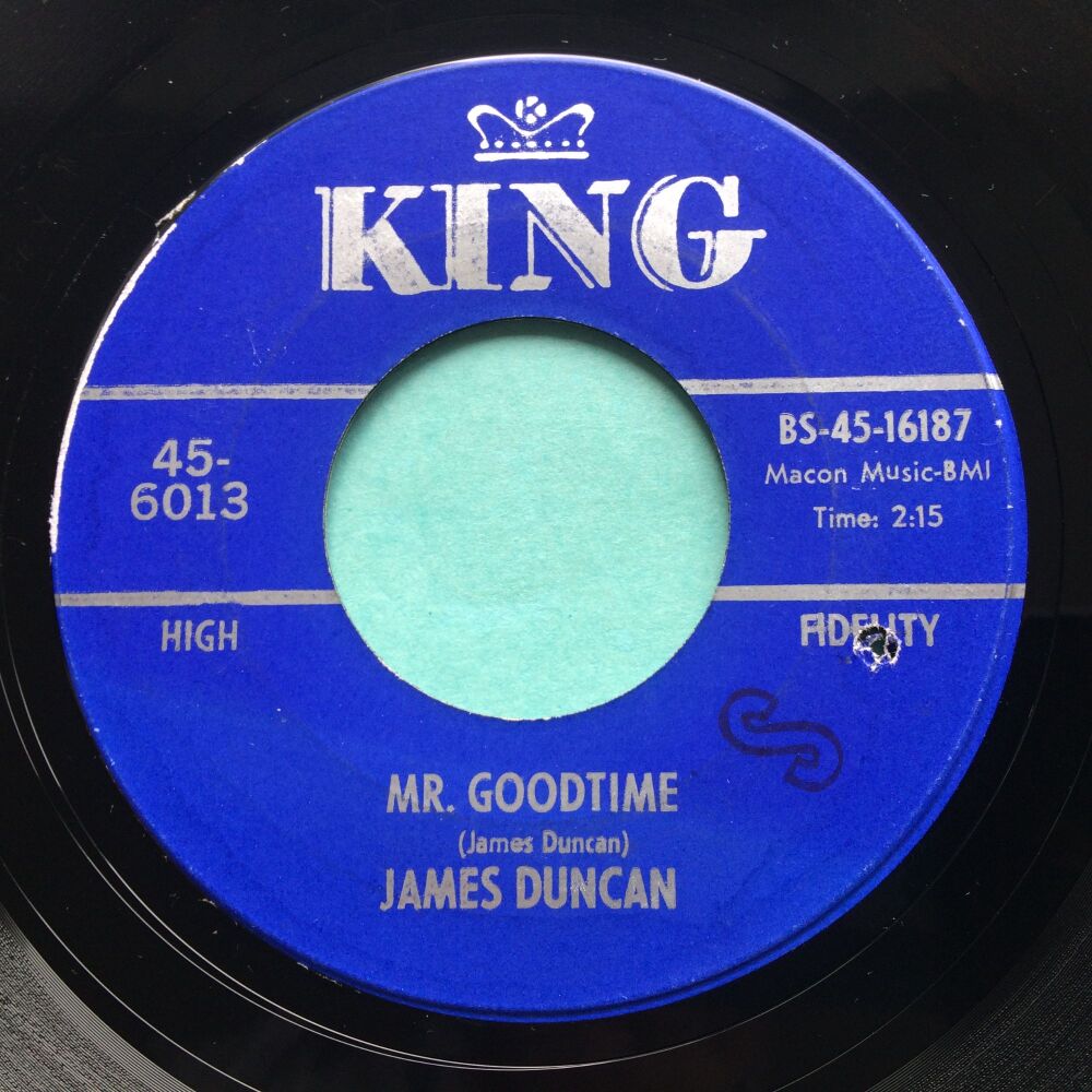 James Duncan - Mr. Goodtime - King - VG+