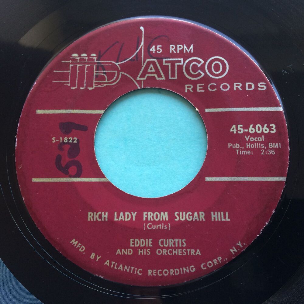 Eddie Curtis - Rich lady from Sugar Hill - Atco - Ex