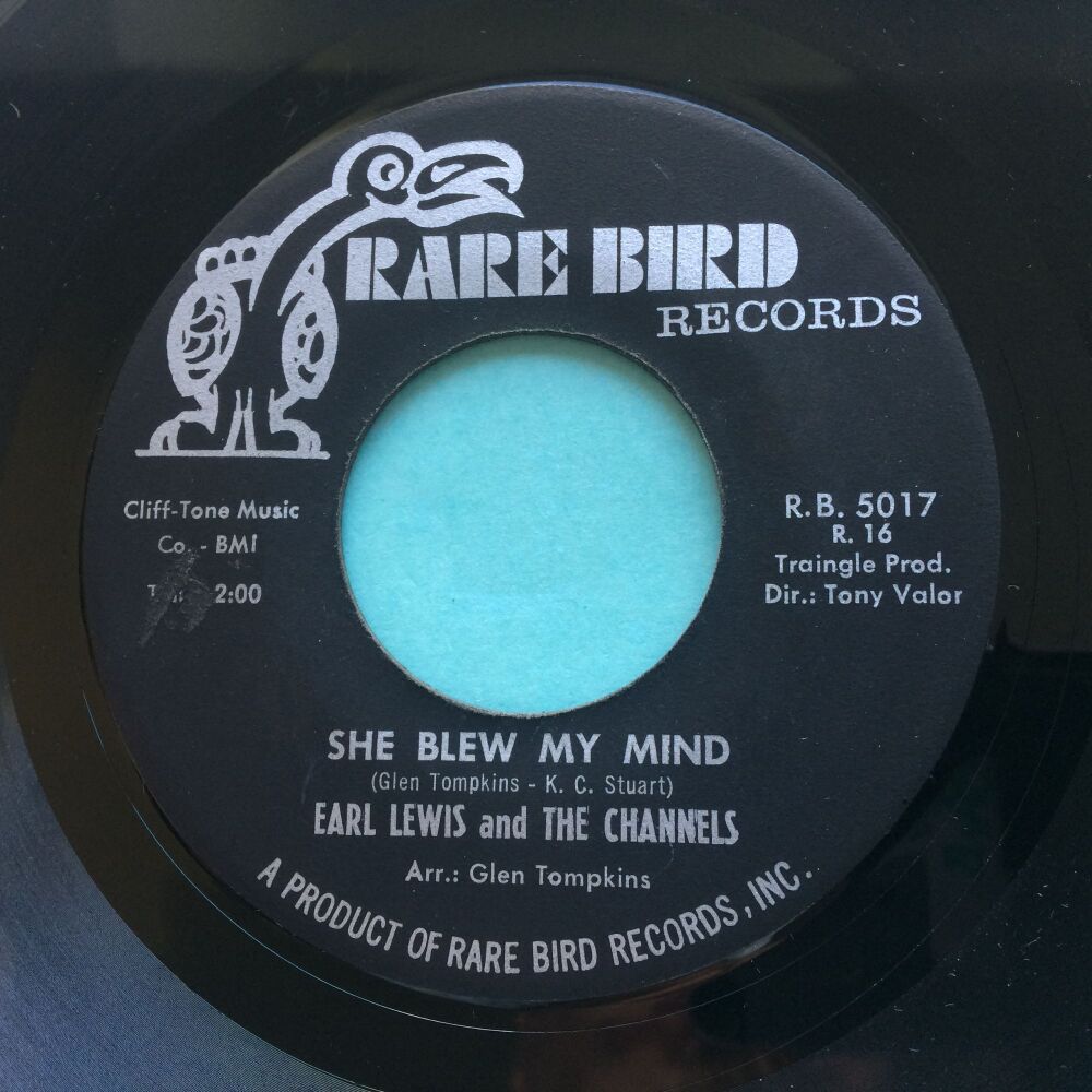Earl Lewis and the Channels - She blew my mind - Rare Bird - Ex