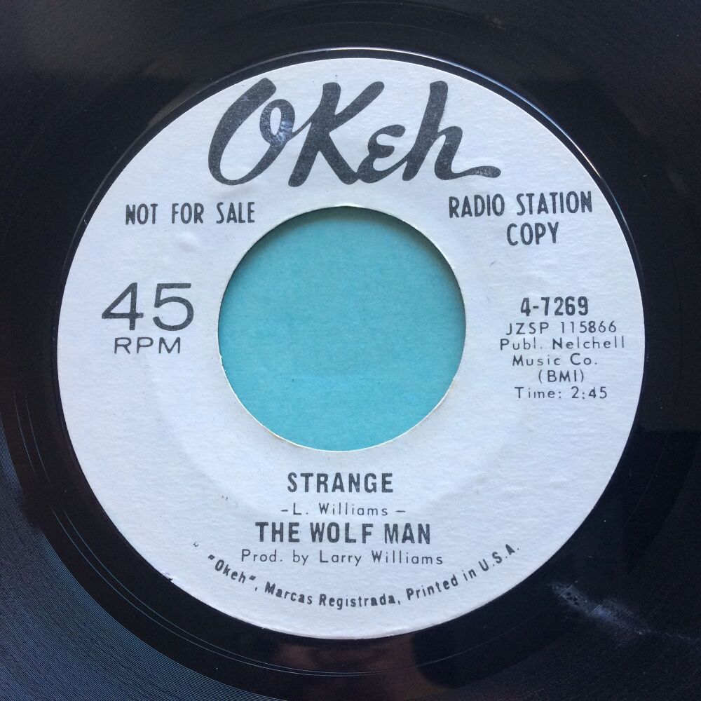 The Wolf Man - Strange - Okeh promo - Ex-