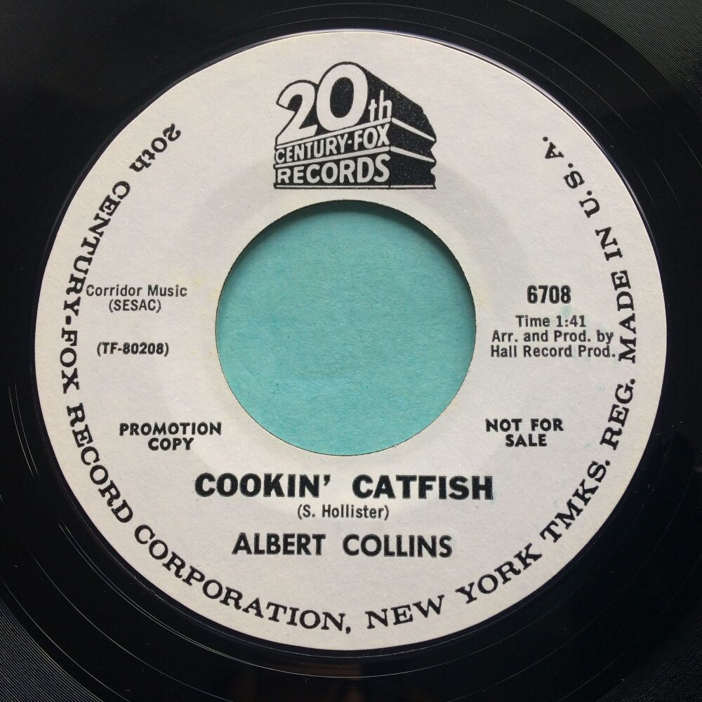 Albert Collins - Cookin' Catfish - 20th Century Fox promo - Ex