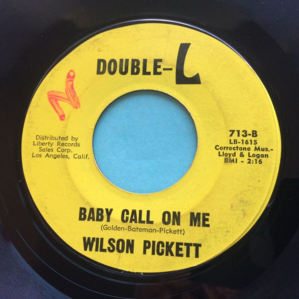 Wilson Pickett - Baby call on me - Double L - VG+