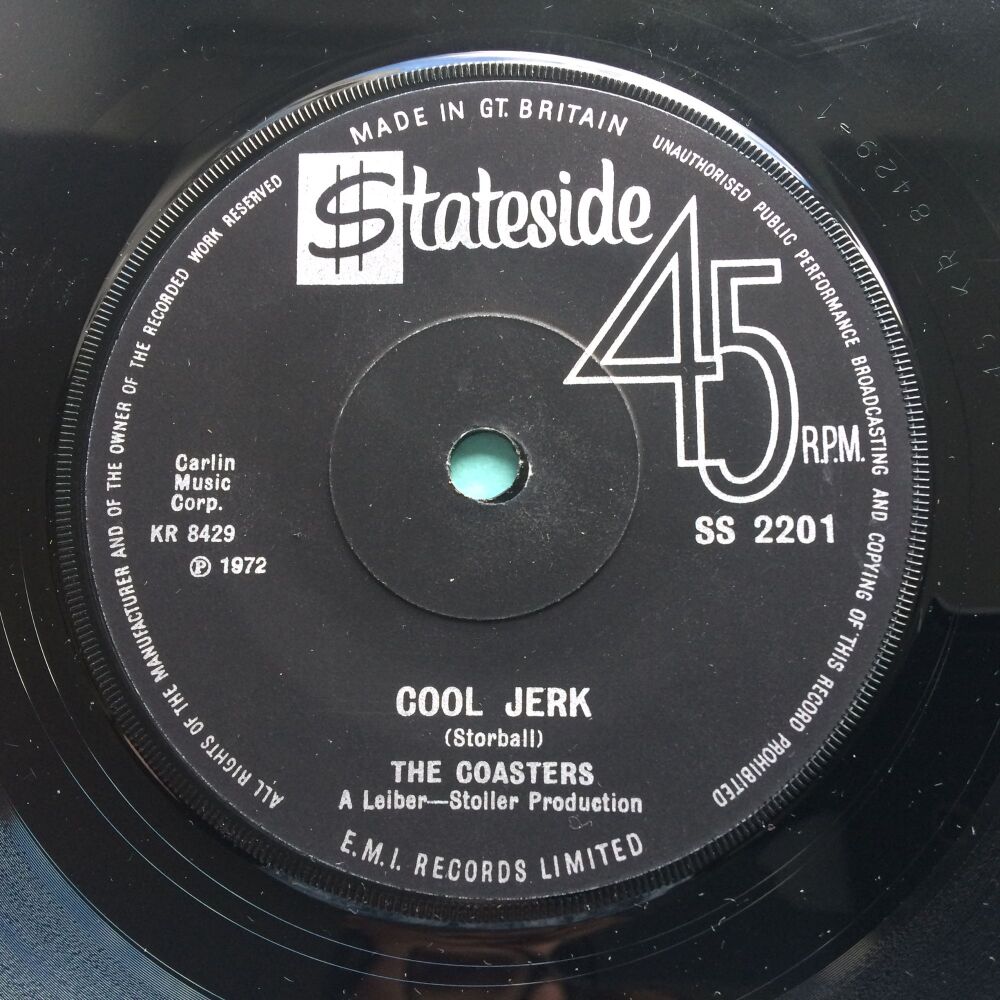 Coasters - Cool Jerk (latin version) - U.K. Stateside - Ex-