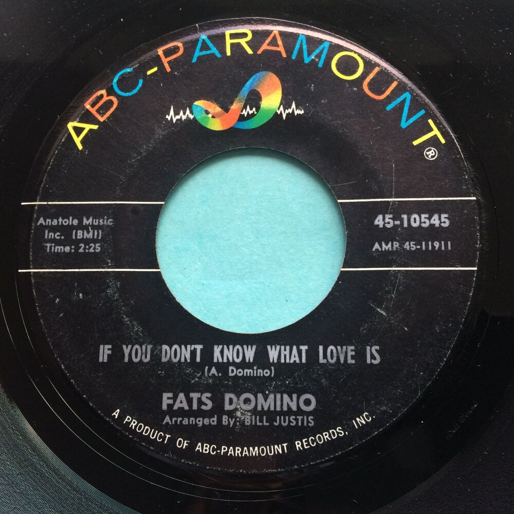 Fats Domino - If you don't know what love is - ABC - Ex-