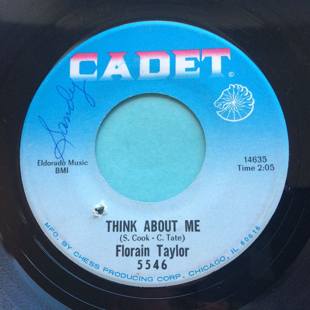 Florain Taylor -Think about me - Cadet - Ex- (swol)