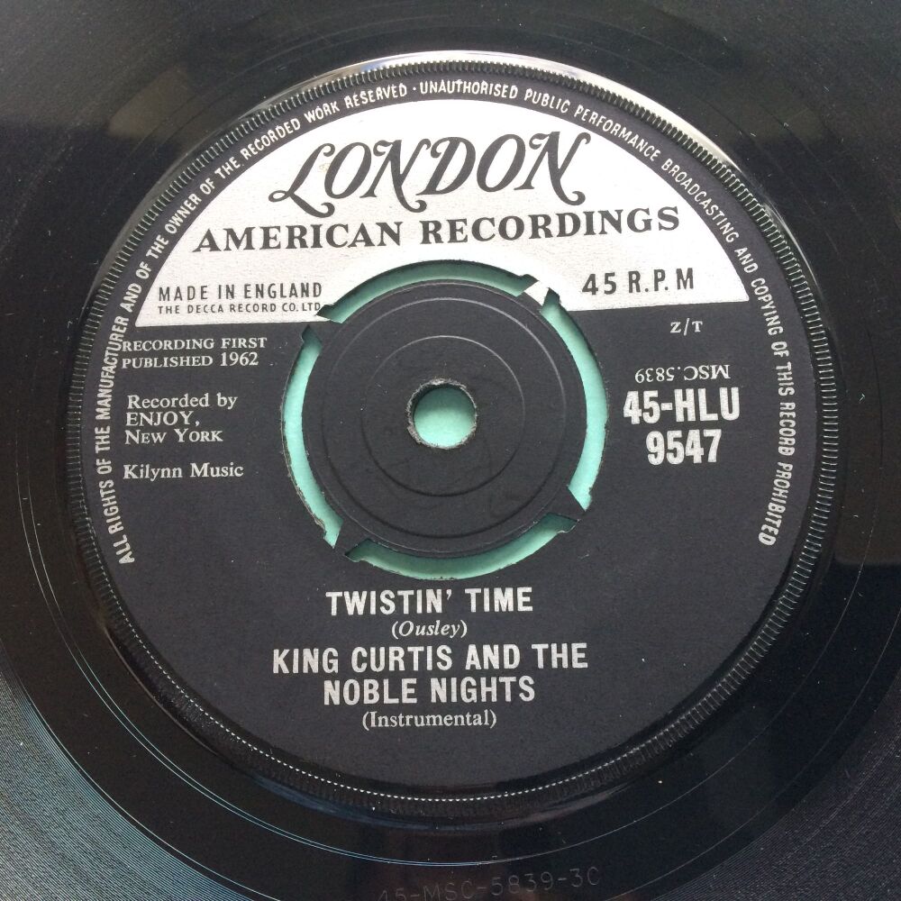King Curtis and The Noble Nights - Twistin time - U.K. London - Ex