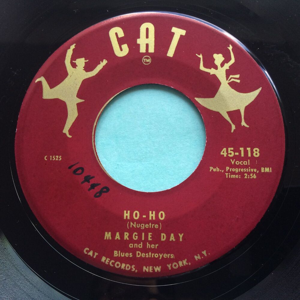 Margie Day - Ho Ho b/w Pitty Pat Band - Cat - Ex-
