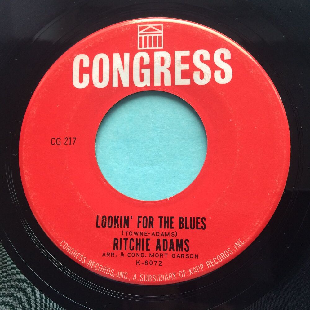 Ritchie Adams - Lookin' for the blues - Congress - Ex