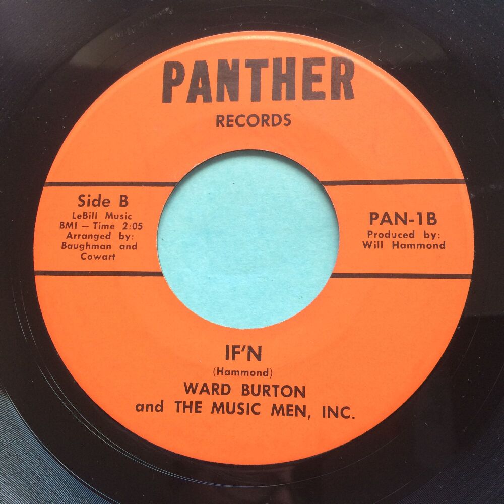 Ward Burton - If'n - Panther - Ex