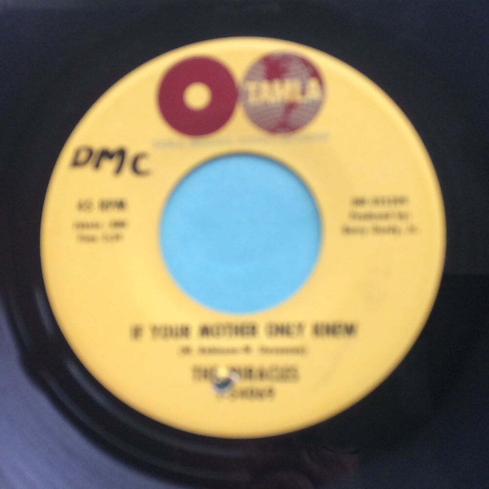 Miracles &lrm;- If Your Mother Only Knew / Way Over There - Tamla - Ex-