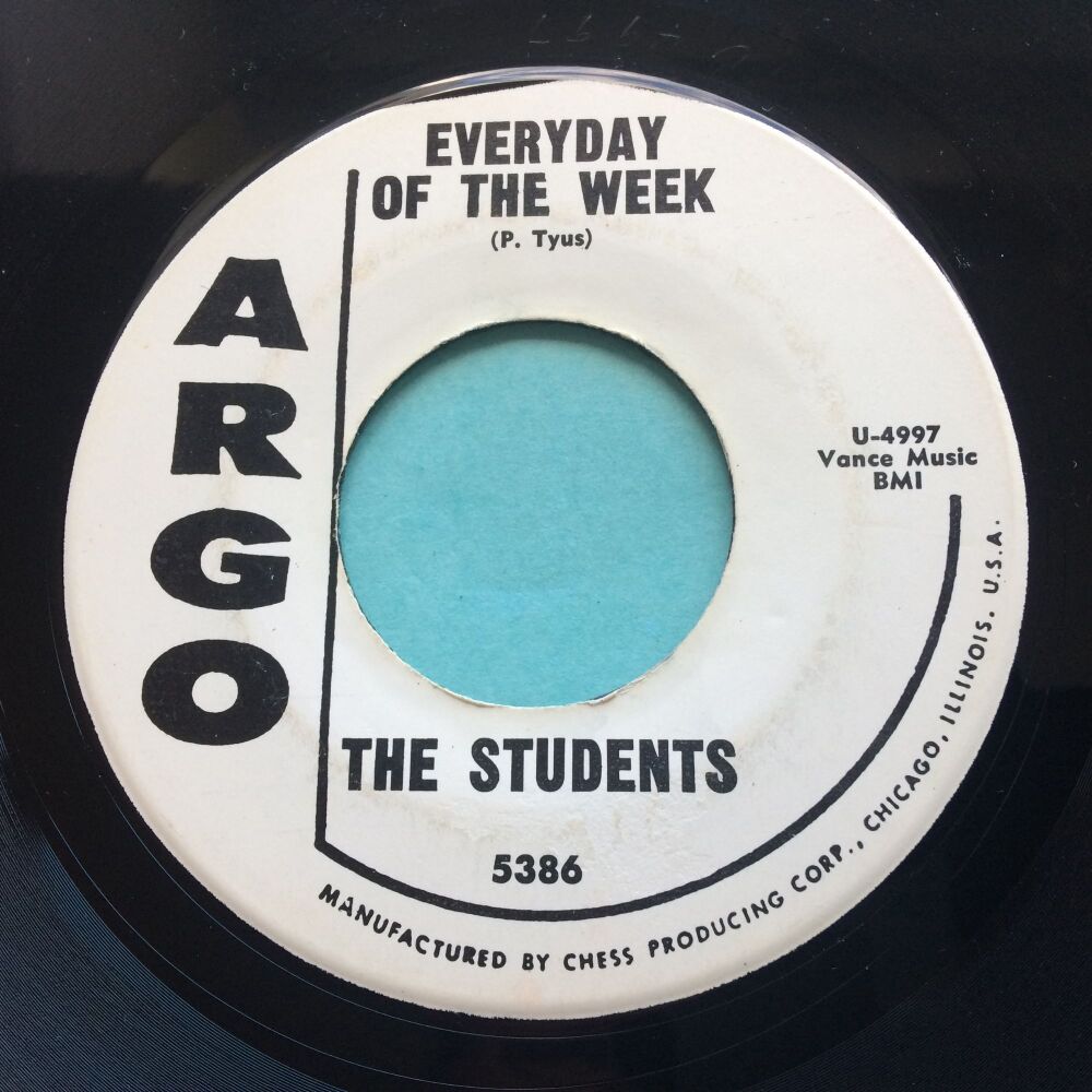 Students - Every day of the week - Argo promo - Ex