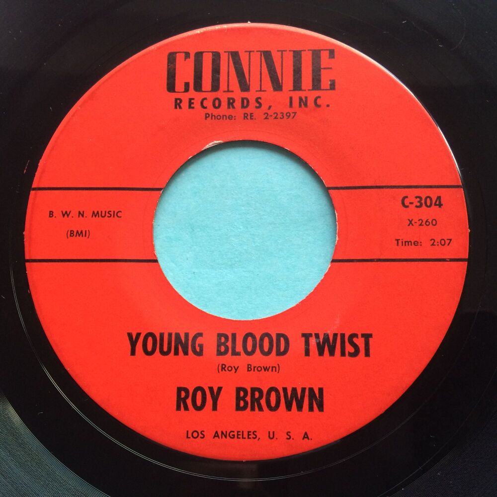Roy Brown - Young Blood Twist - Connie - Ex-