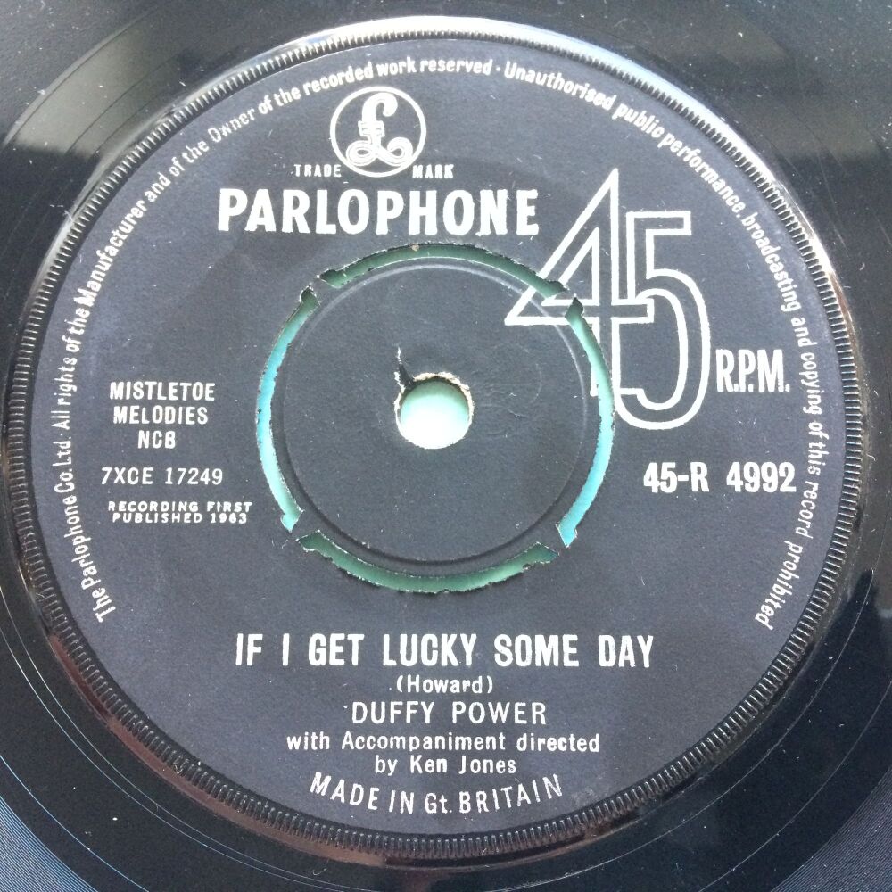 Duffy Power - If I get lucky some day - U.K. Parlophone - Ex-