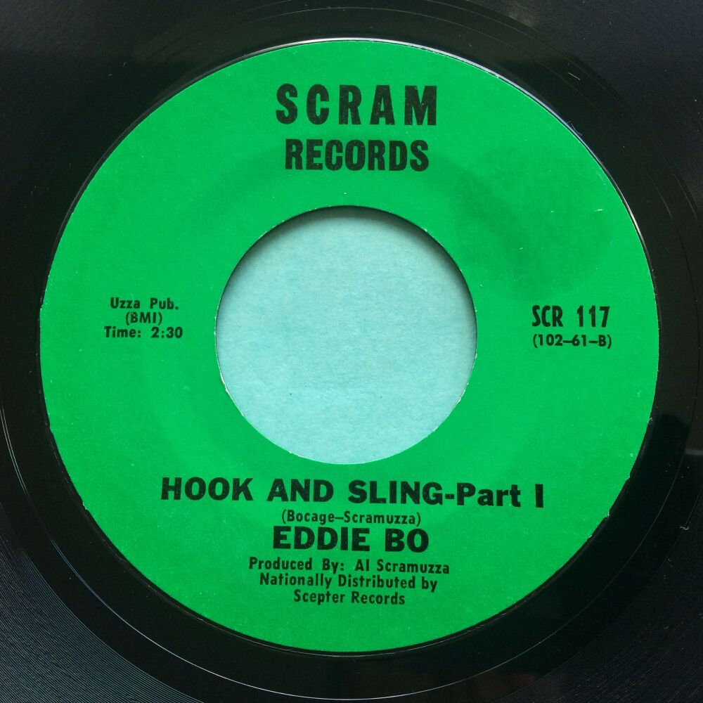 Eddie Bo - Hook and sling - Scram - Ex-