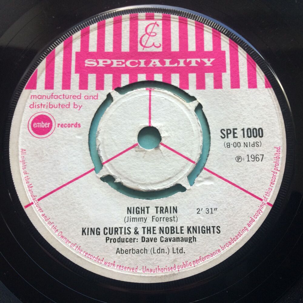 King Curtis - Wiggle Wobble - U.K. Speciality - Ex-