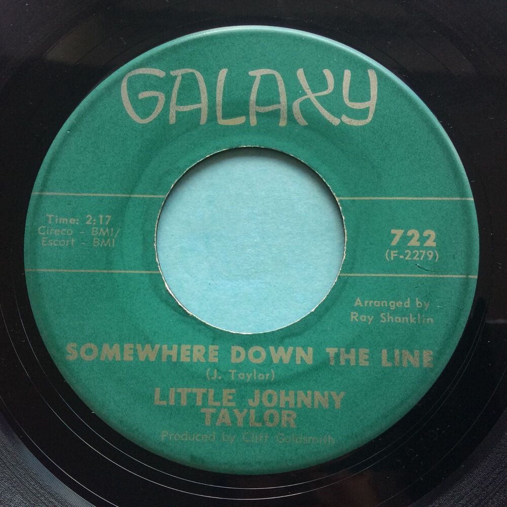 Little Johnny Taylor - Somewhere down the line - Galaxy - Ex-