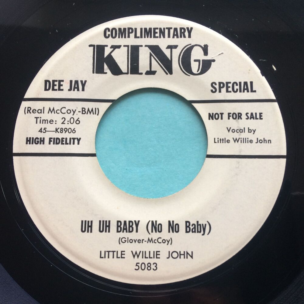 Little Willie John - Uh Uh Baby (No No Baby) - King promo - Ex