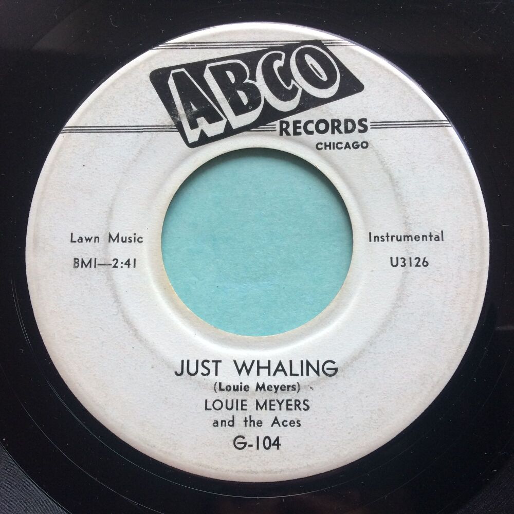Louis Meyers - Just whaling b/w Bluesy - Abco - VG plays VG+