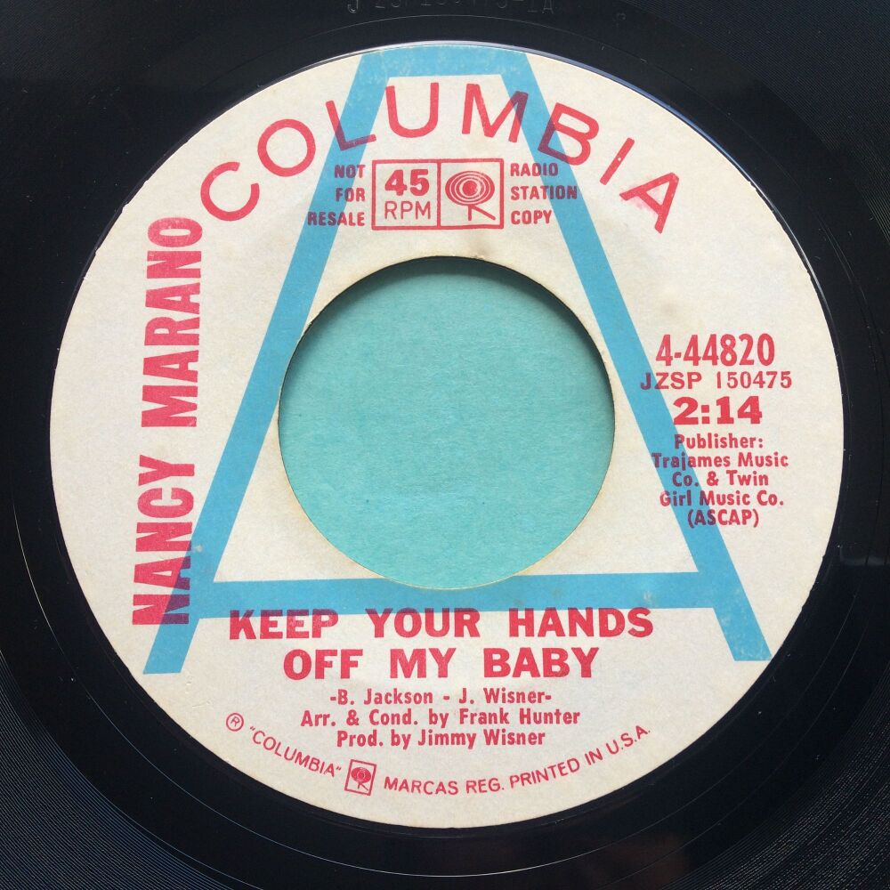 Nancy Marano - Keep your hands off my baby - Columbia promo - Ex