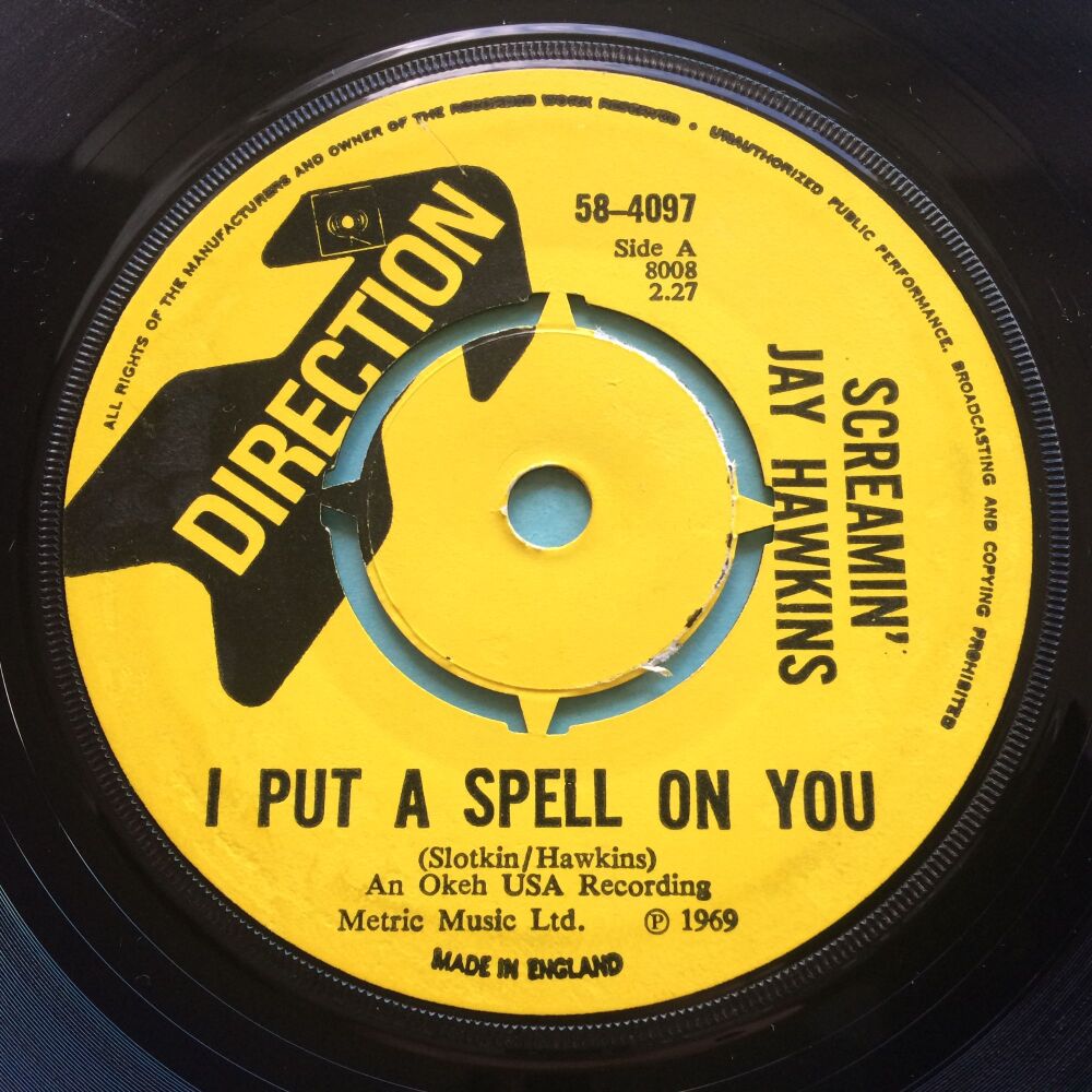 Screamin Jay Hawkins - I put a spell on you - U.K. Direction - Ex-