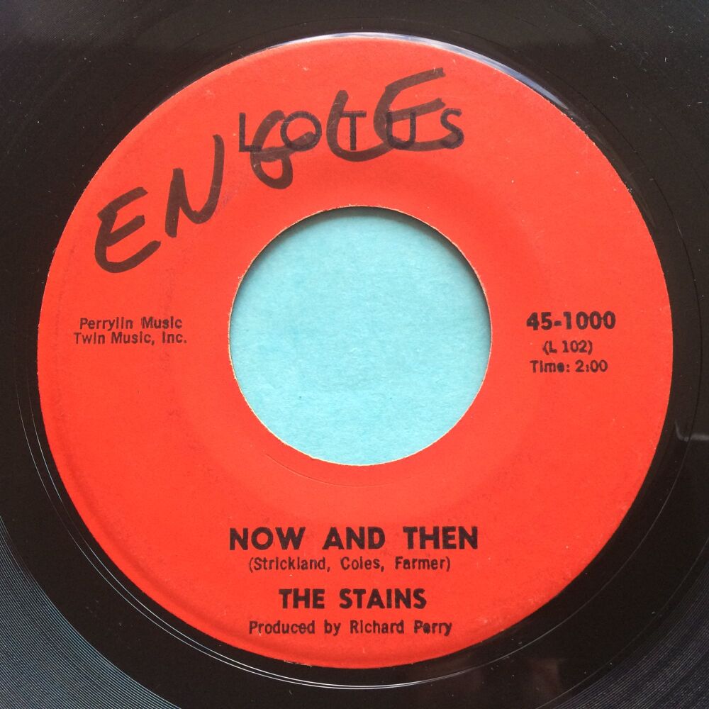 Stains - Now and then - Lotus - VG+ (wol)