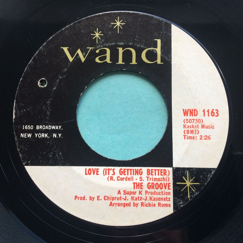 The Groove - Love (Its getting better) - Wand - Ex-