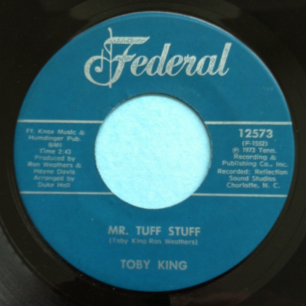Toby King - Mr tuff stuff - Federal - Ex