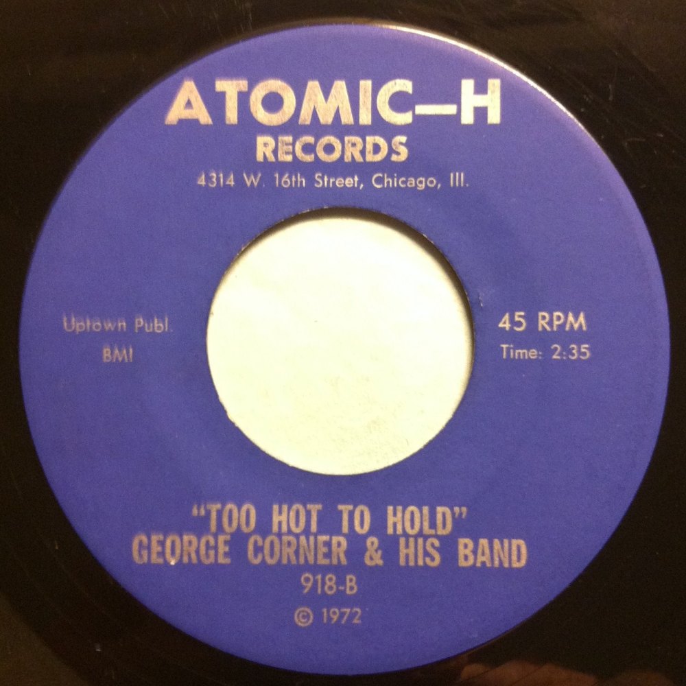 George Conner & his band - Too hot to hold - Atomic-H - M-