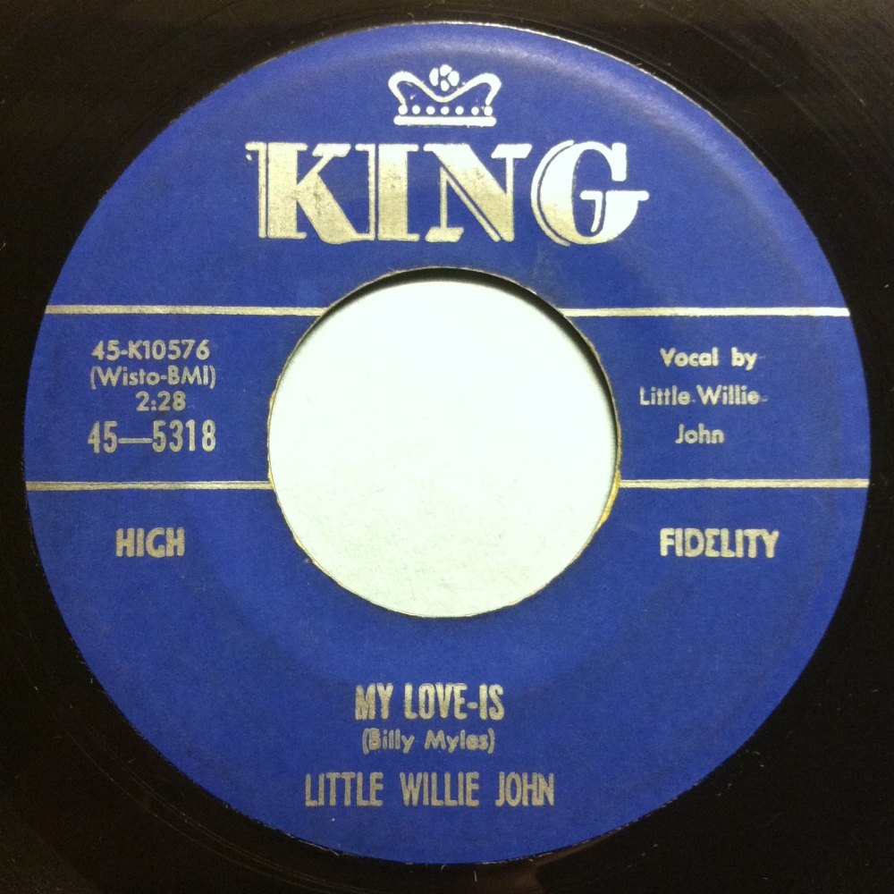Little Willie John - My Love-Is - King - Ex