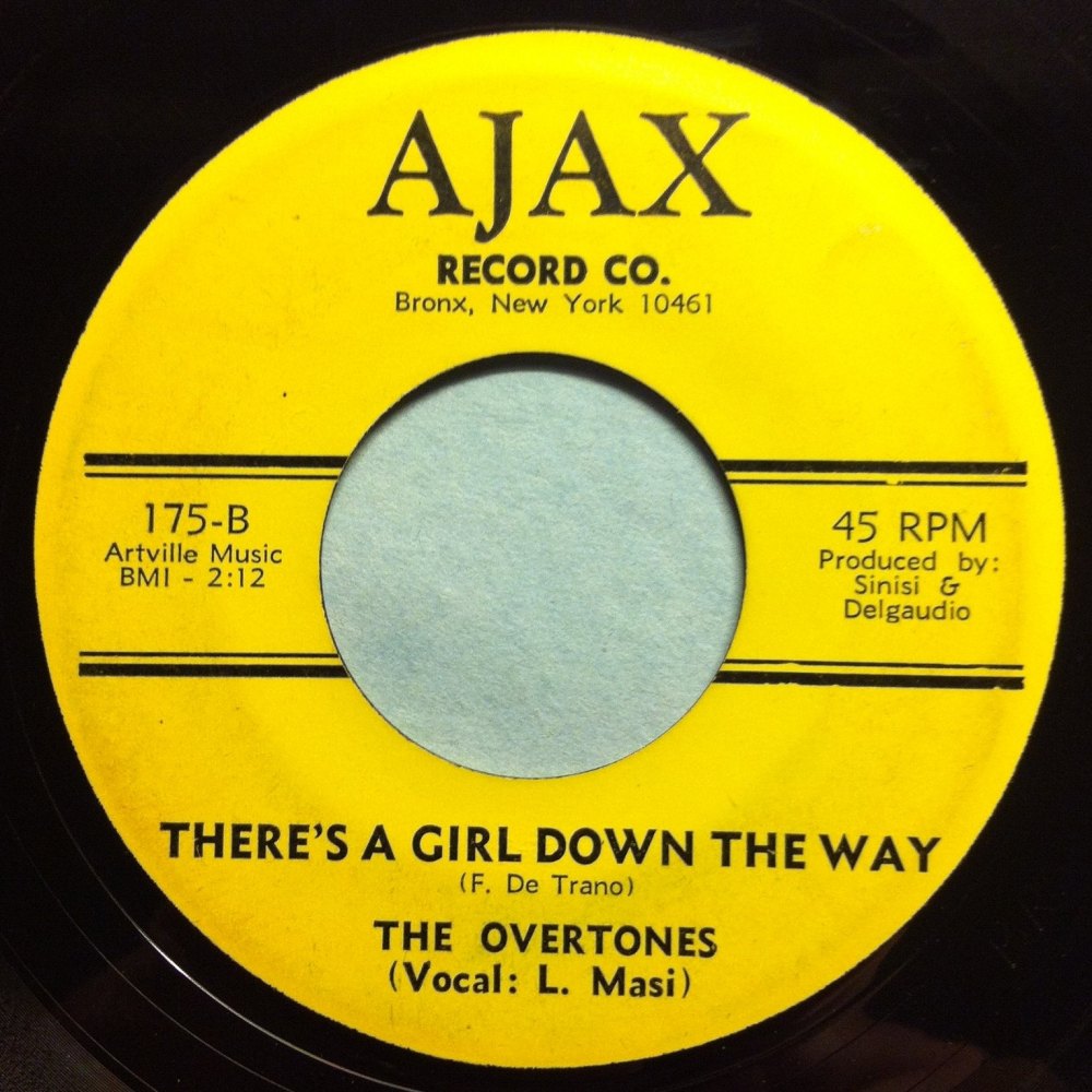 Overtones - There's a girl down the way = Ajax - Ex-
