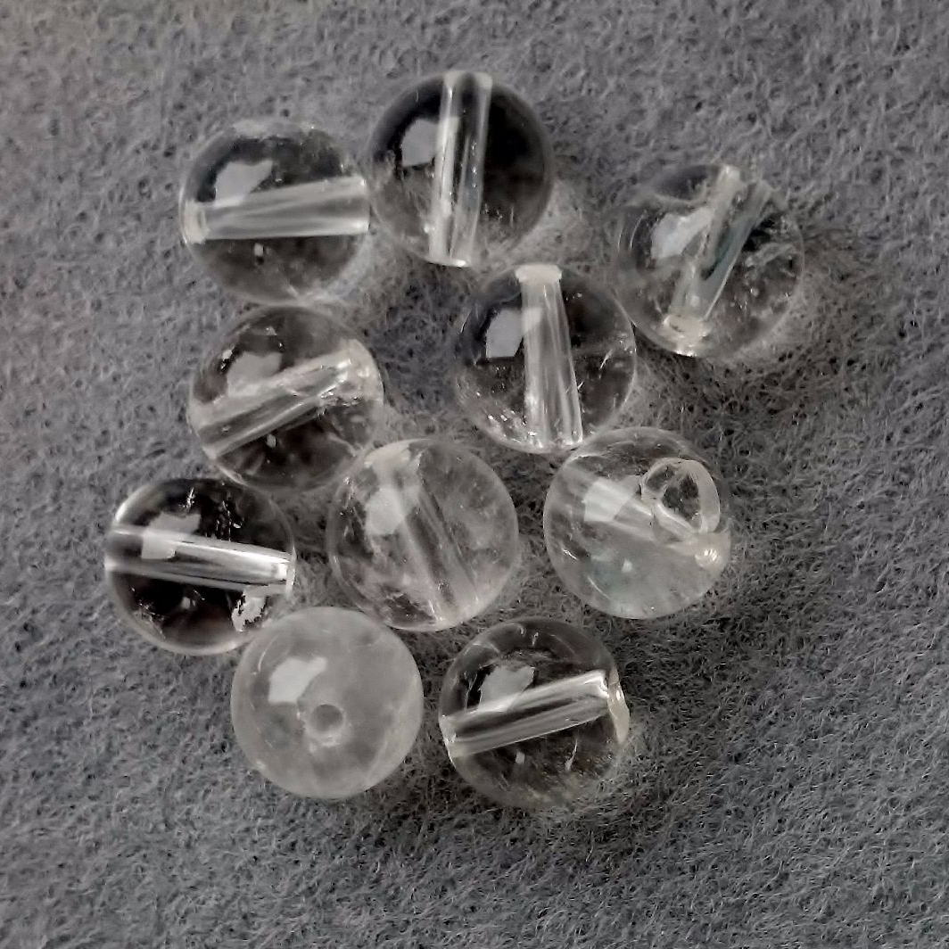 Quartz Crystal bead 8mm