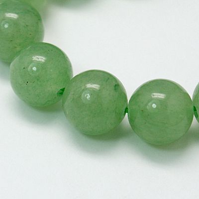 One Strand Natural Green Aventurine 4mm Beads