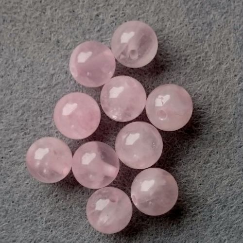 Rose quartz bead 8mm