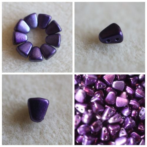 1 NIB-BIT 6X5MM METALUST PURPLE bead
