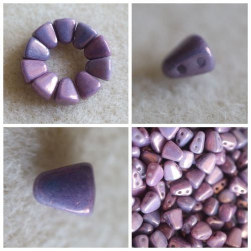 1 NIB-BIT 6X5MM PURPLE VEGA bead