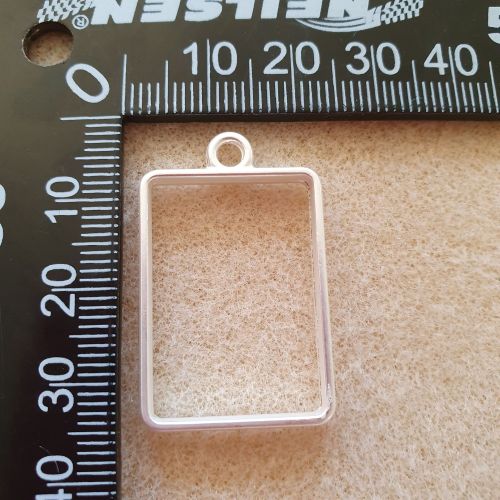 Rectangle Bezel Pendant