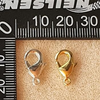 Findings Gold or Silver Lobster Clasps