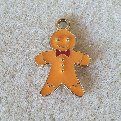 Gingerbread Man Pendant