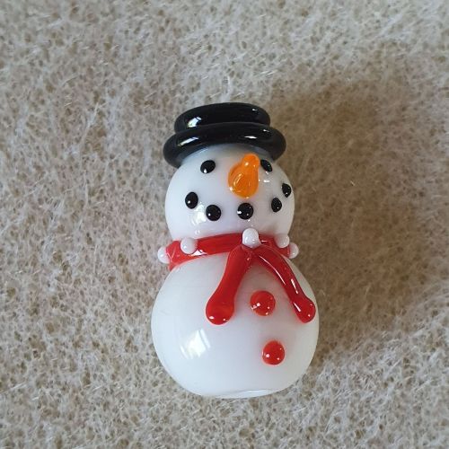 snowman beads