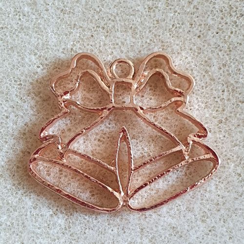 Bell Open Back Bezel Pendant