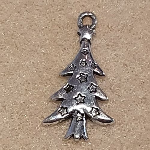 Christmas Tree Tibetan Style Pendant