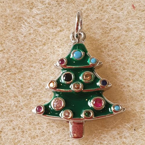 Christmas Tree Micro Pendant