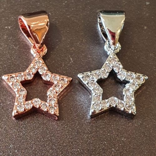 Star Pave Pendant